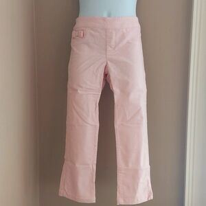 Gymboree pull on style pink sparkly stretchy corduroy pants - 4T